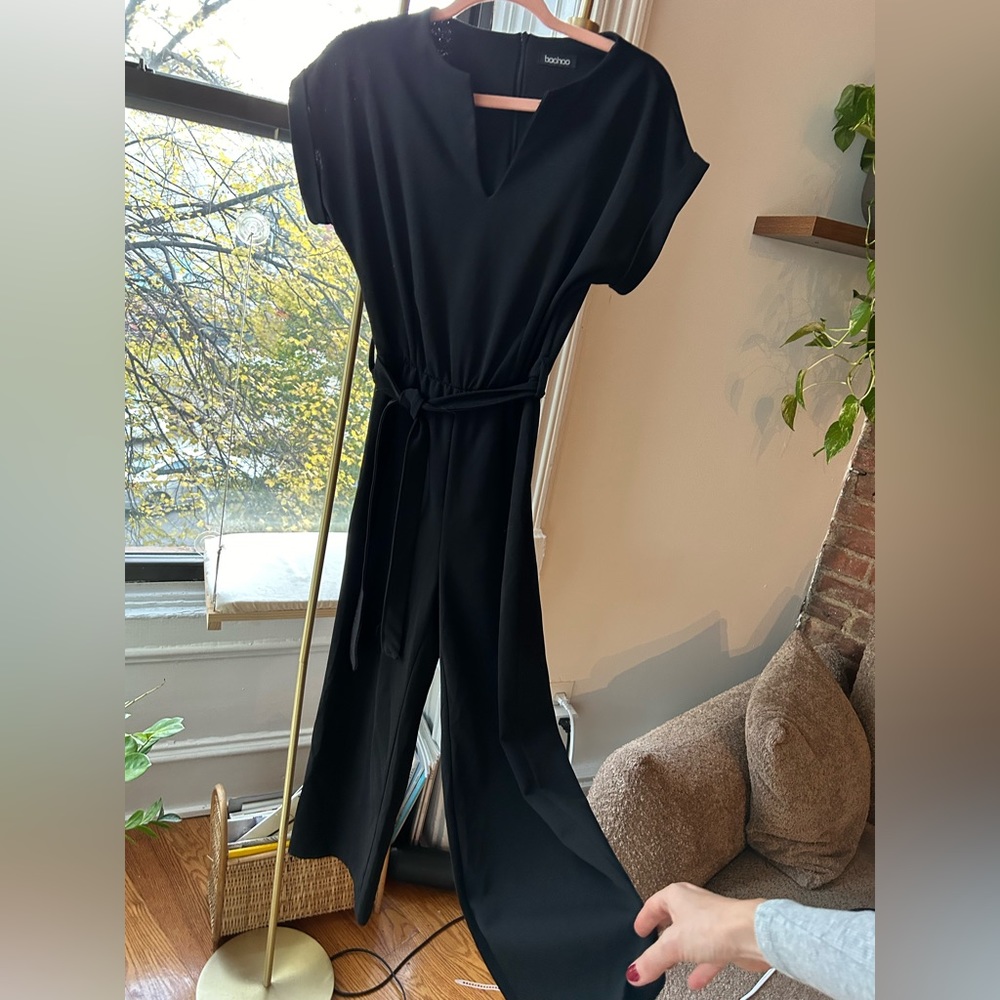 Straight leg jumpsuit